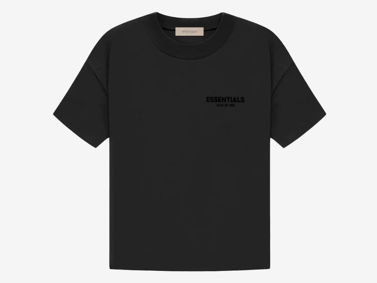 FOG Essentials T-Shirt Black Stretch Limo (SS22)