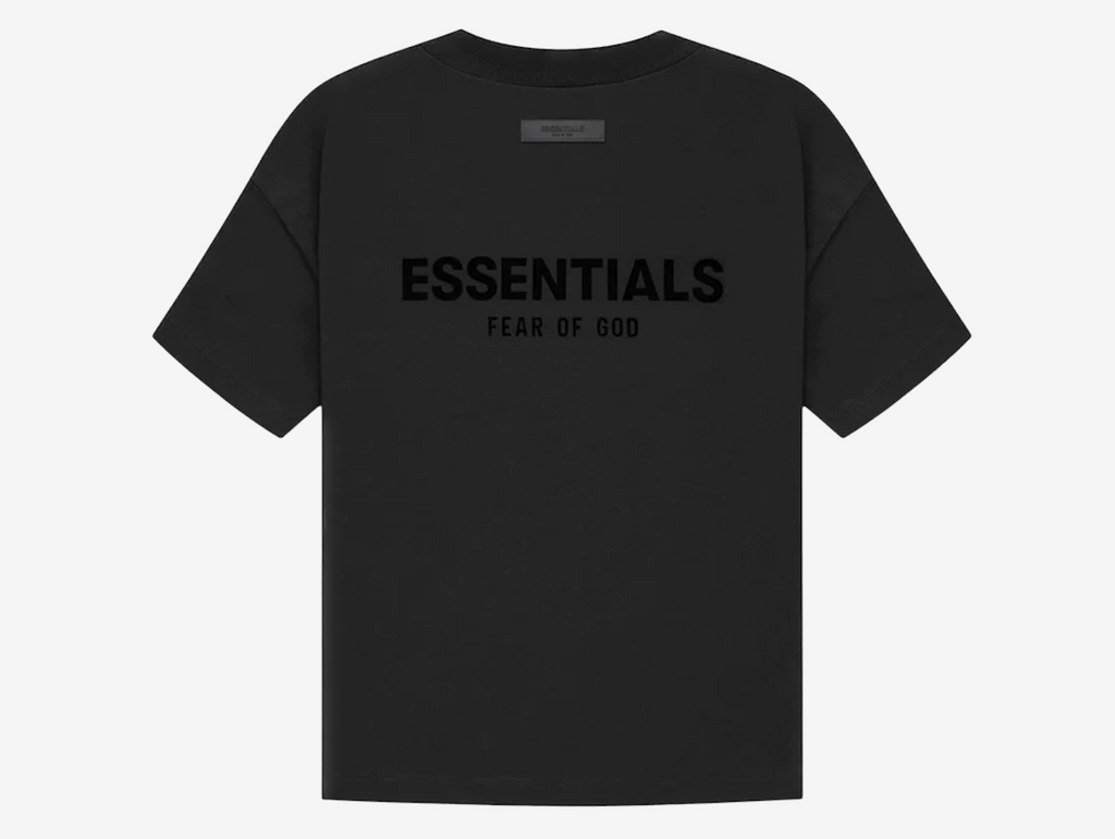 FOG Essentials T-Shirt Black Stretch Limo (SS22)
