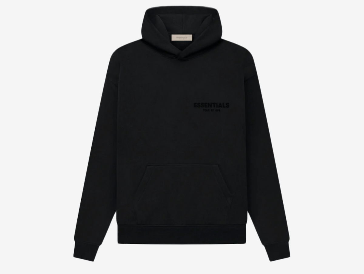 FOG Essentials Hoodie Black Stretch Limo (SS22)