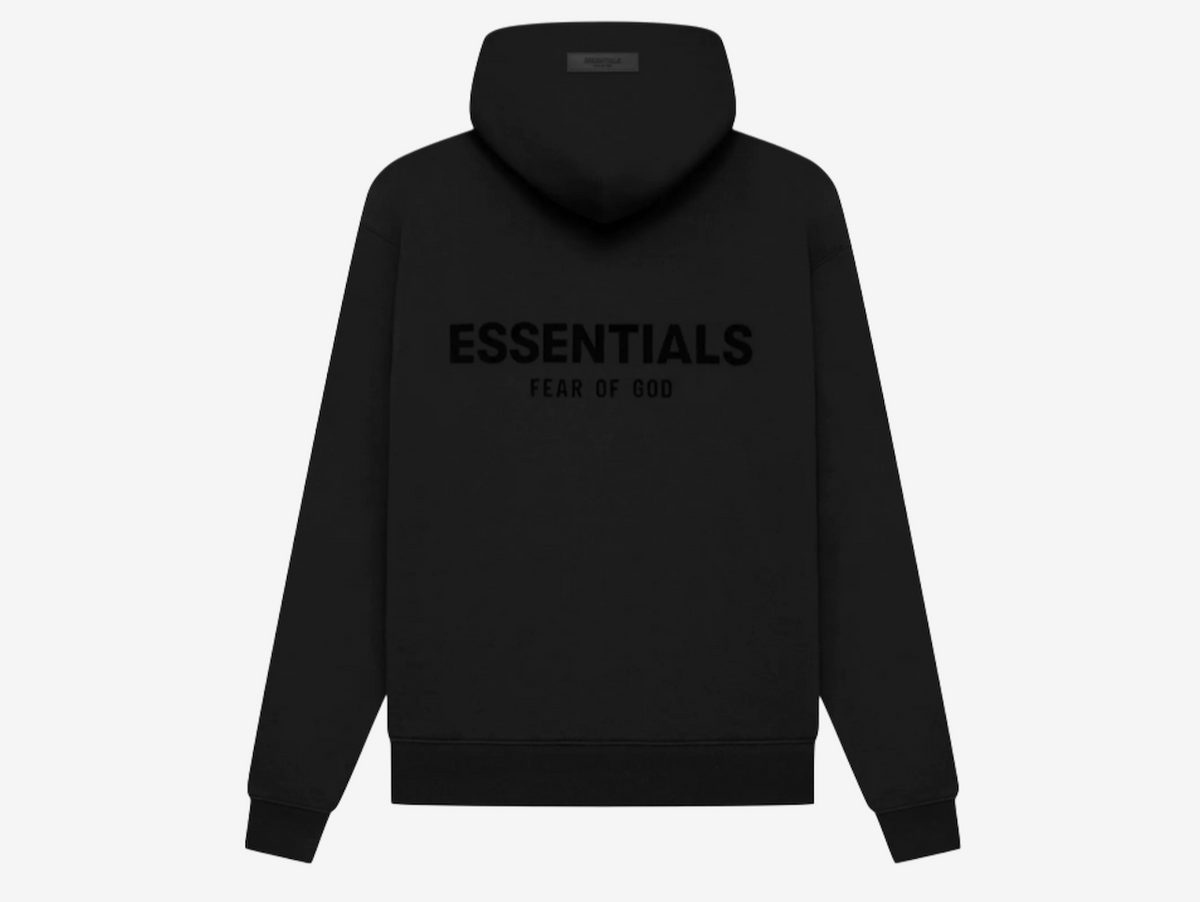 FOG Essentials Hoodie Black Stretch Limo (SS22)