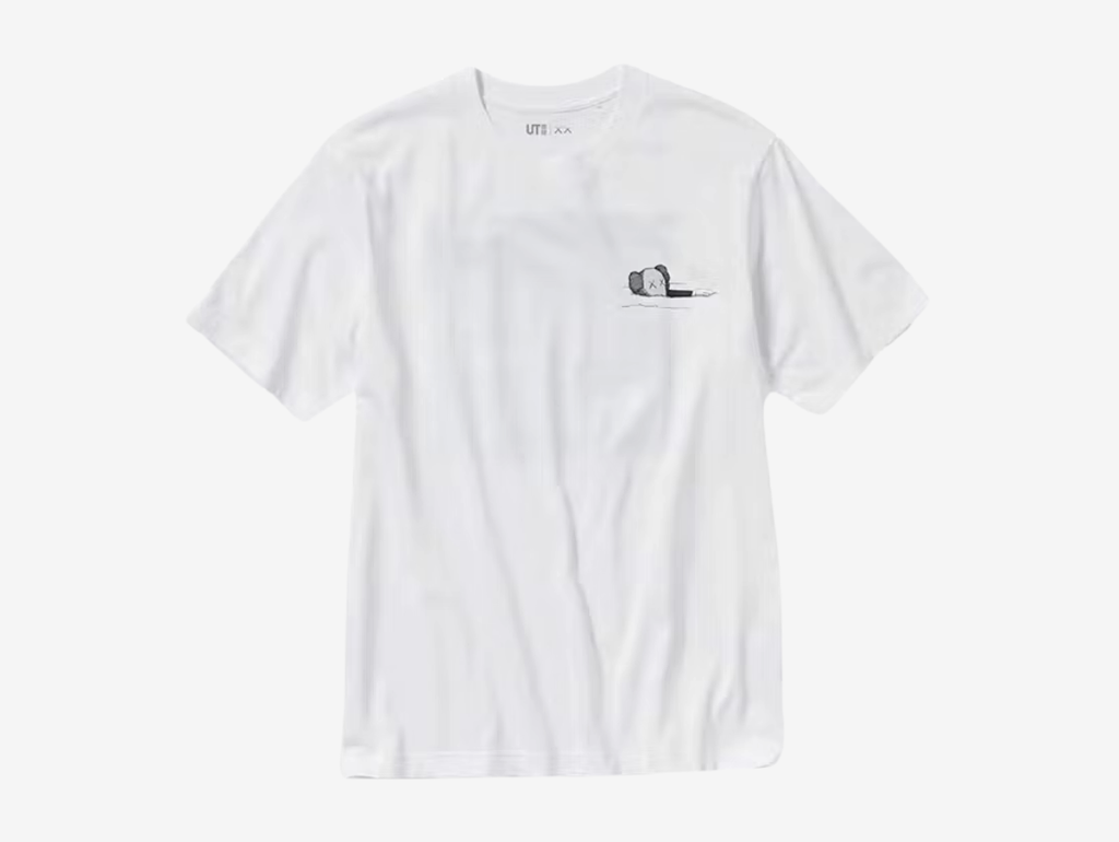 KAWS x Uniqlo UT Artbook Cover T-Shirt White