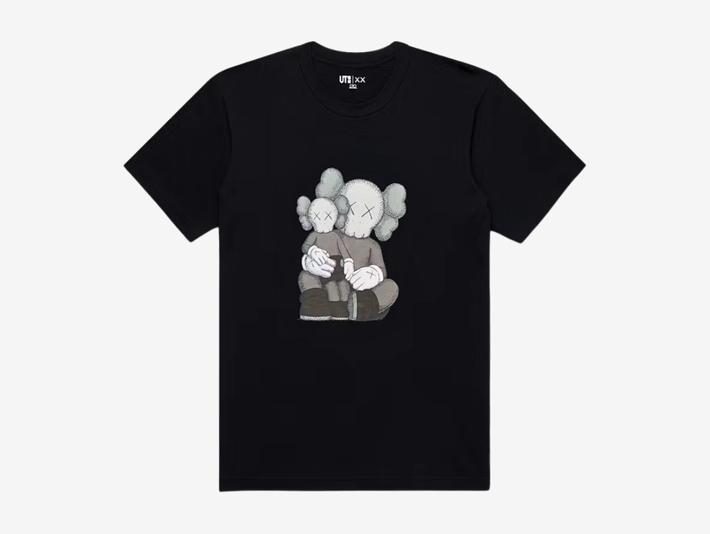 KAWS x Uniqlo UT Graphic T-Shirt Black