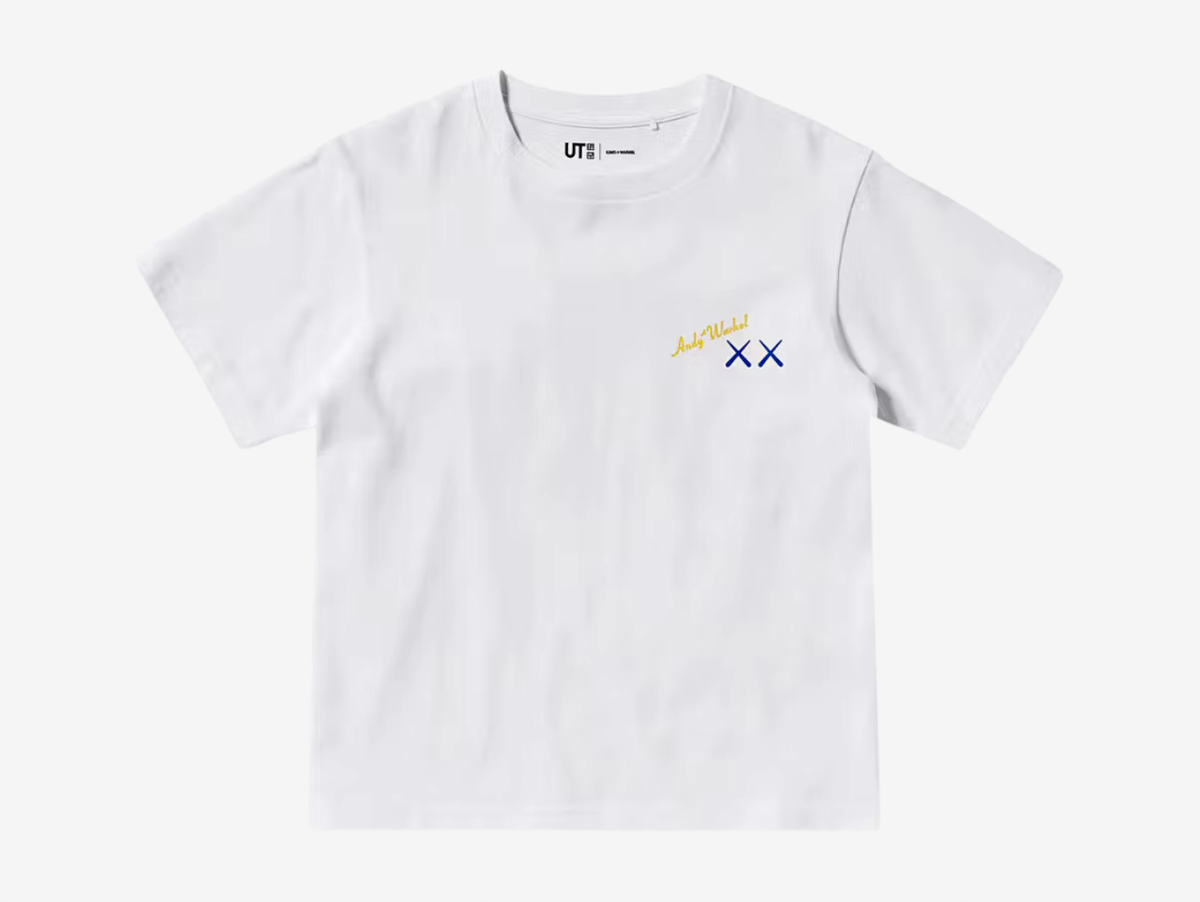 KAWS x Uniqlo Warhol UT Banana T-Shirt White