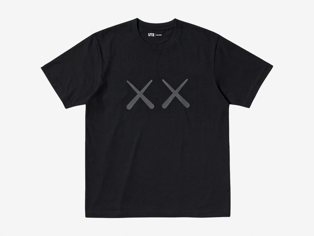 KAWS x Uniqlo Warhol UT Self Portrait T-Shirt Black