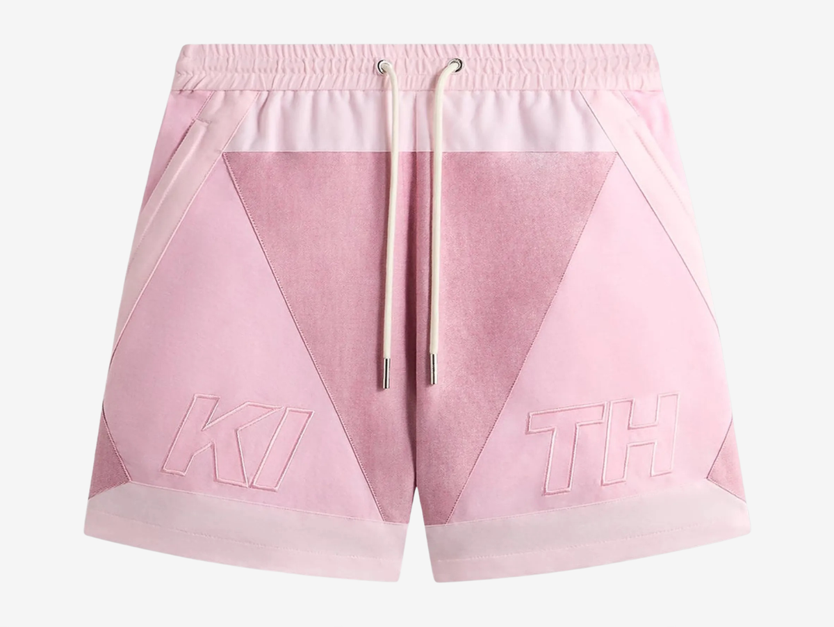 Kith Oxford Turbo Shorts Mauve Glow Baby Pink