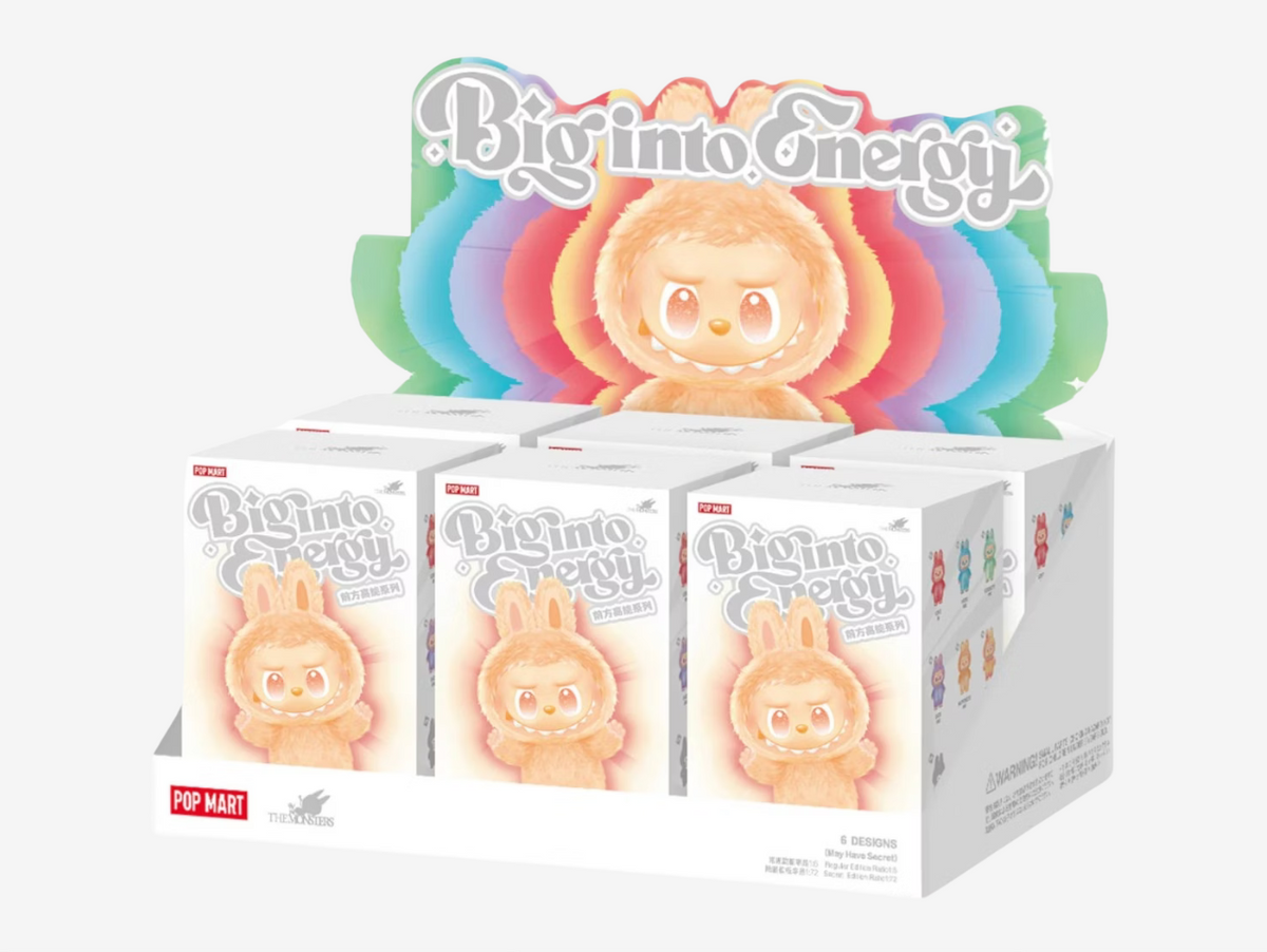 Pop Mart Labubu V3 The Monsters Big Into Energy Full Case