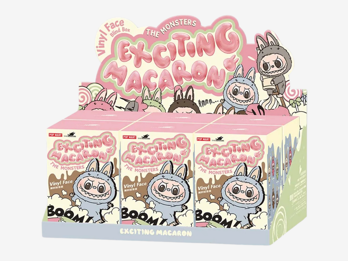 Pop Mart Labubu V1 The Monsters Exciting Macaron Full Case