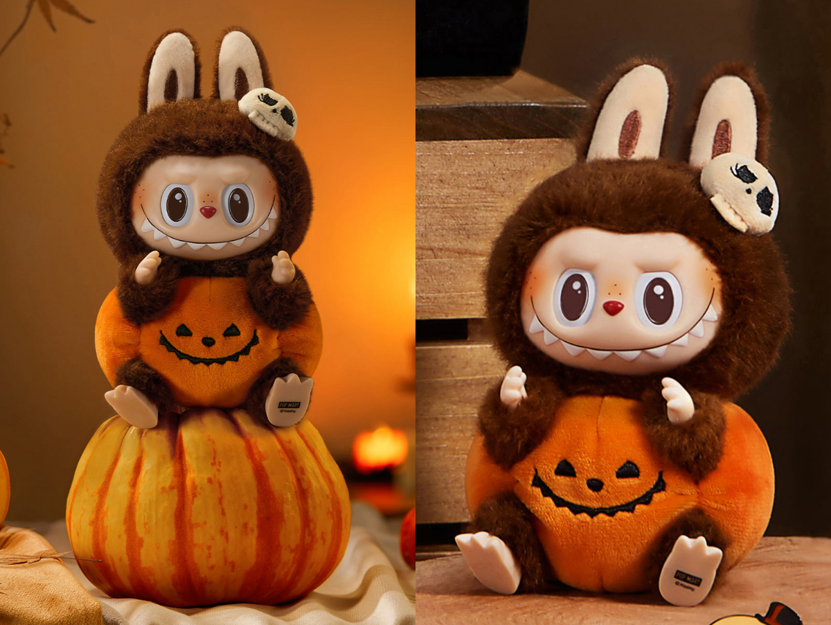 Pop Mart Labubu Halloween Sitting Pumpkin