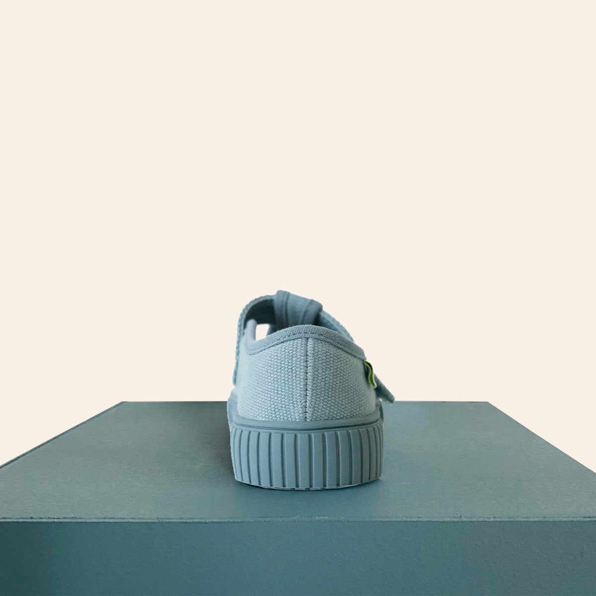 Organic Cotton Mary Jane - Blue