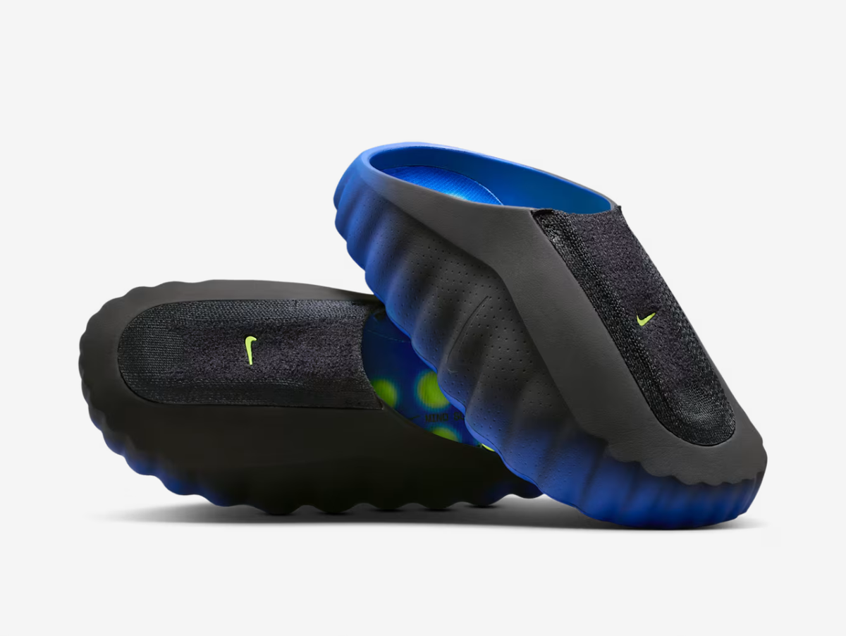 Nike Mind 001 Flyknit Slide Hyper Royal