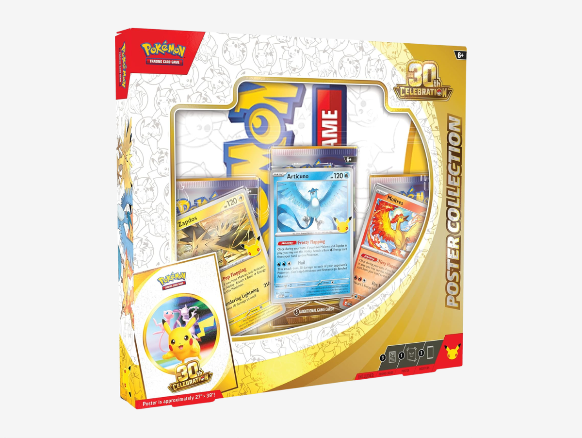 Pokemon TCG 30th Anniversary Poster Collection