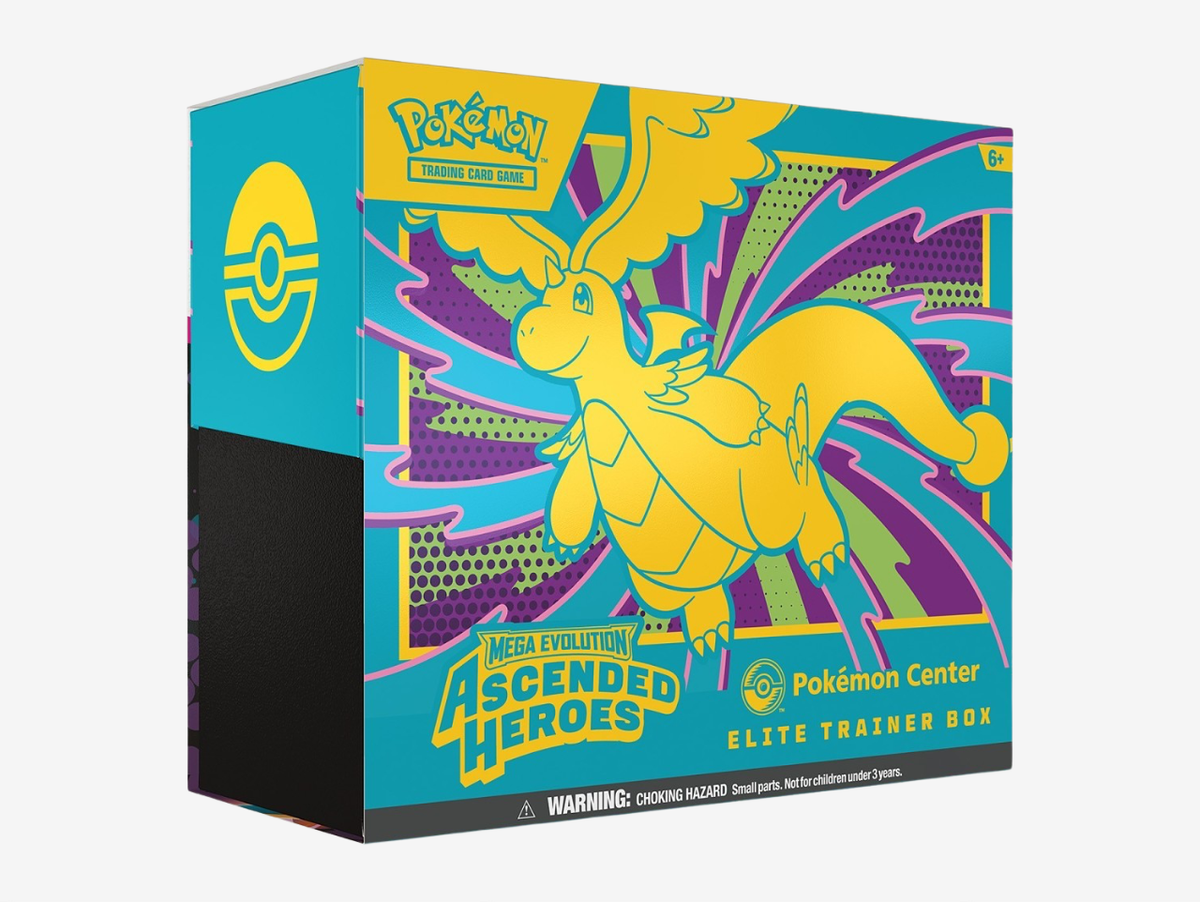 Pokemon TCG Mega Evolution Ascended Heroes Pokemon Center Elite Trainer Box