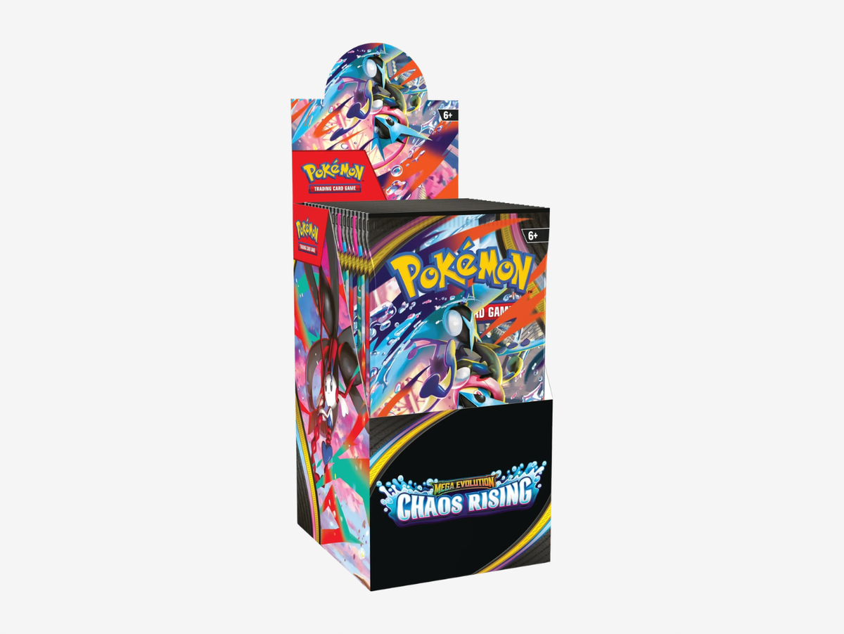 Pokemon TCG Mega Evolution Chaos Rising Half Display Booster Box