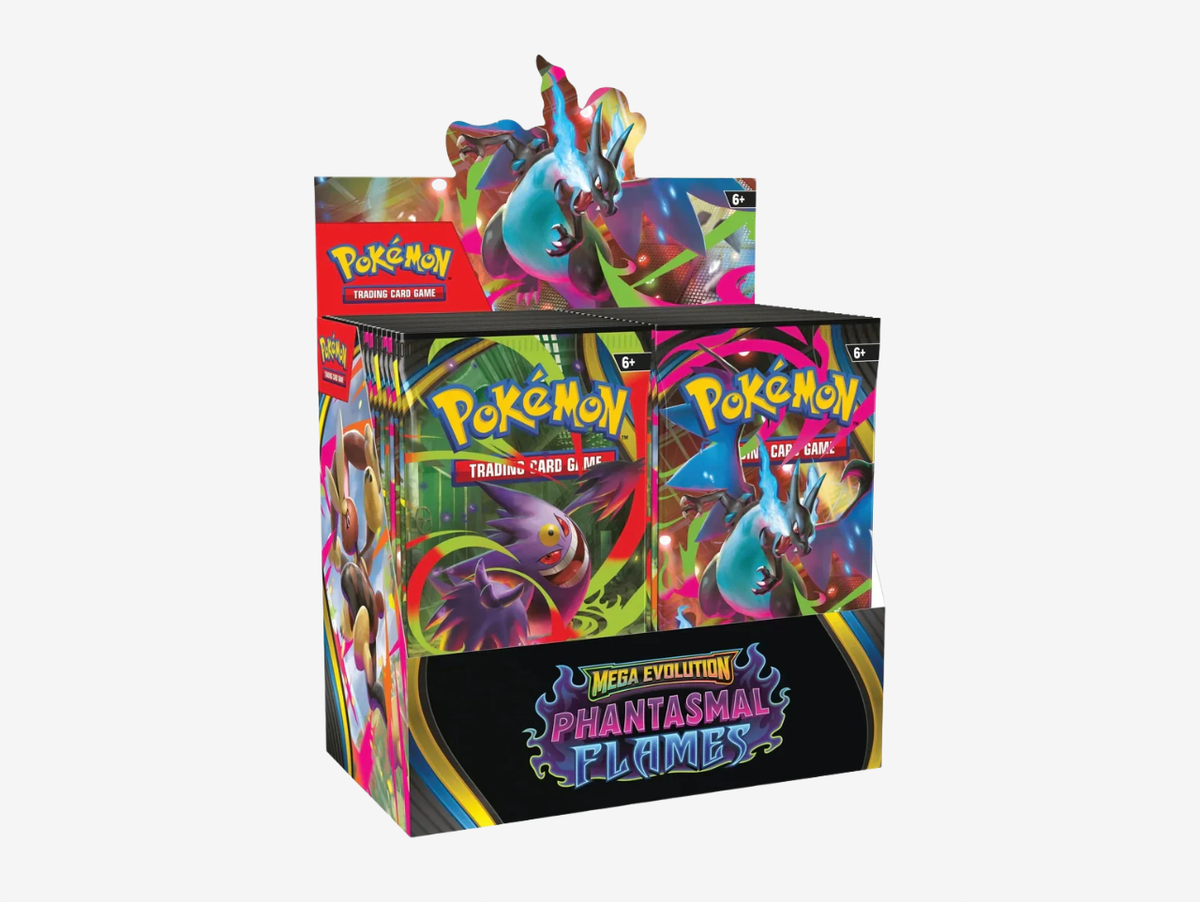 Pokemon TCG Mega Evolution Phantasmal Flames Display Booster Box