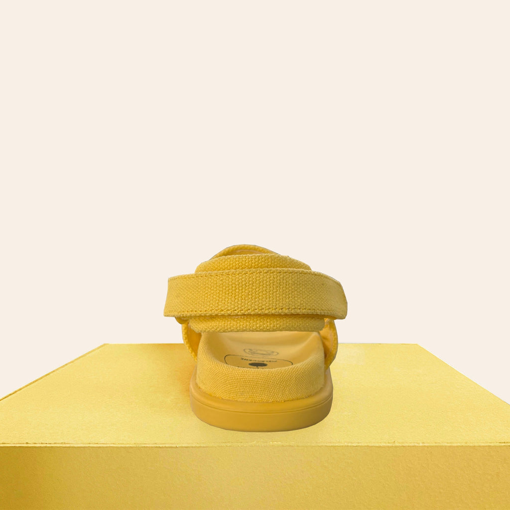 Organic Cotton Sandal - Yellow