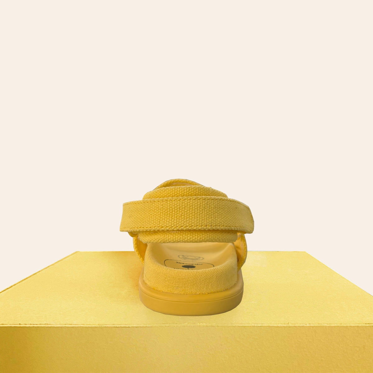 Organic Cotton Sandal - Yellow