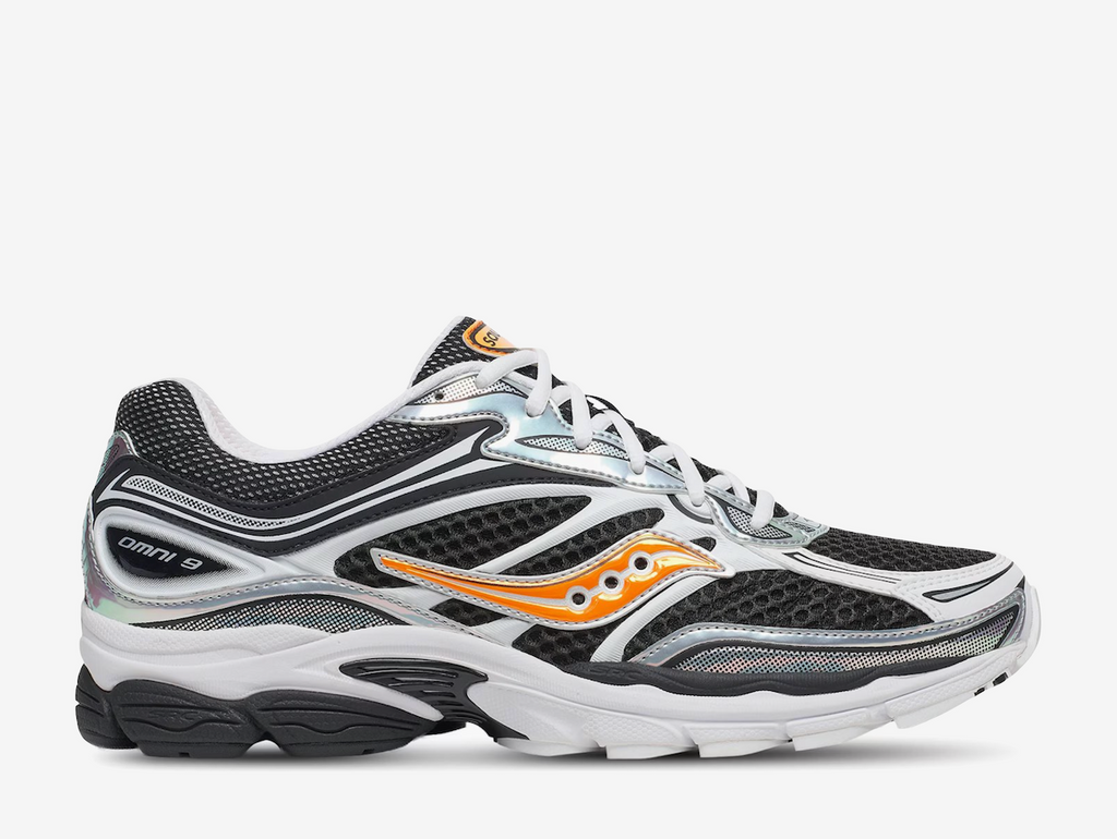 Saucony ProGrid Omni 9 White Black Orange