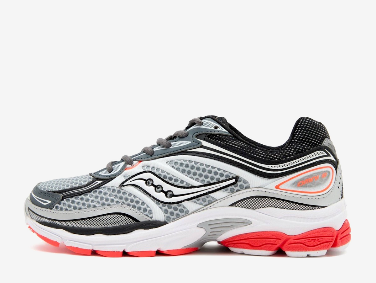 Saucony ProGrid Omni 9 Grey Black Red