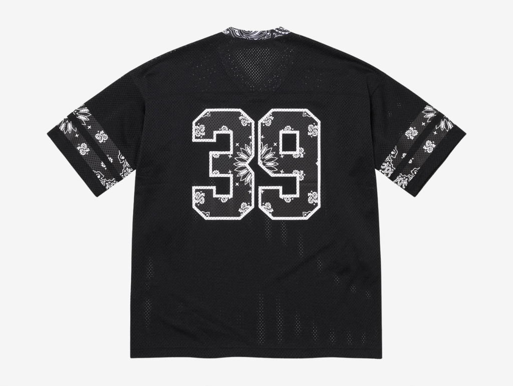 Supreme Bandana Football Jersey Black