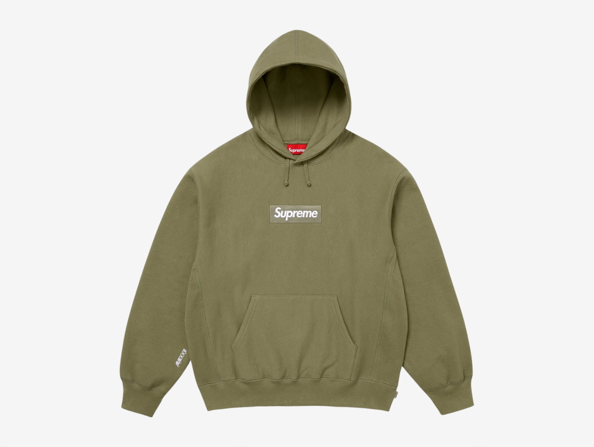 Supreme Box Logo Hoodie Olive (FW25)