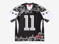 Supreme Stars Football Jersey Black White