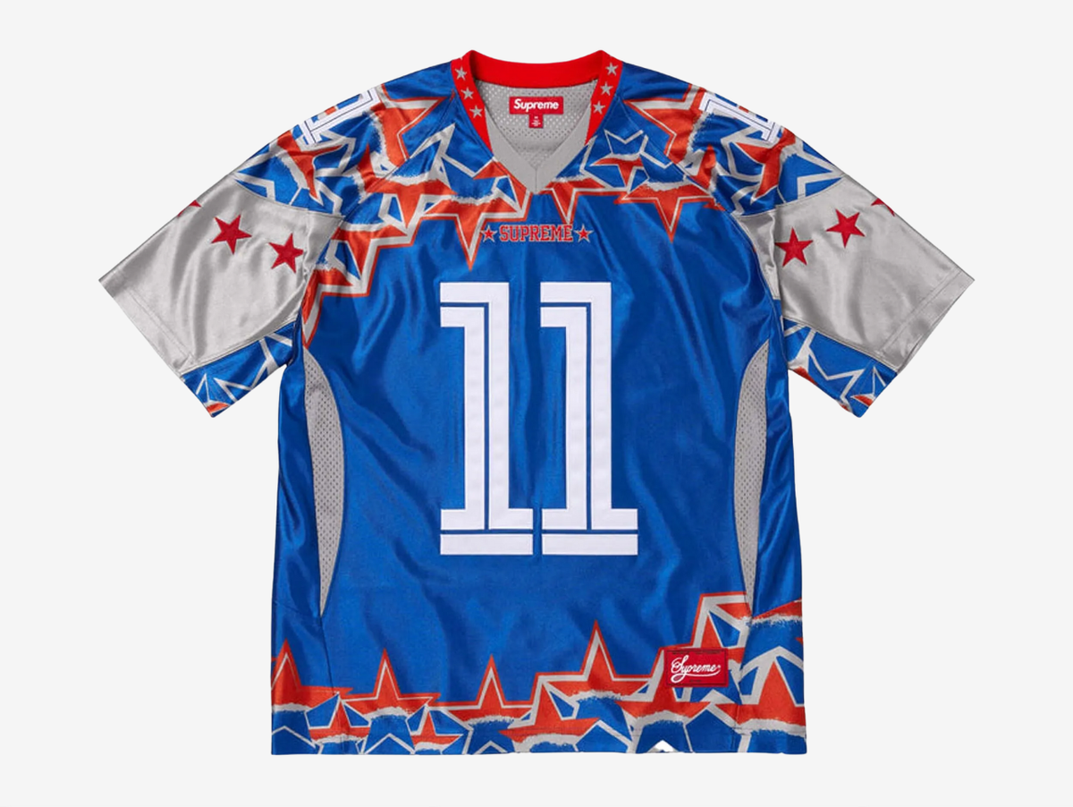 Supreme Stars Football Jersey Blue