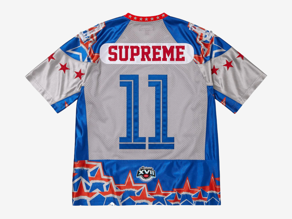 Supreme Stars Football Jersey Blue