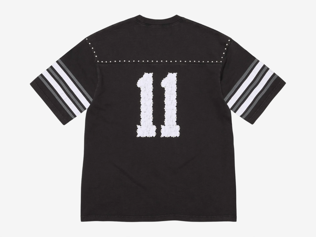 Supreme Studded Football Jersey Black