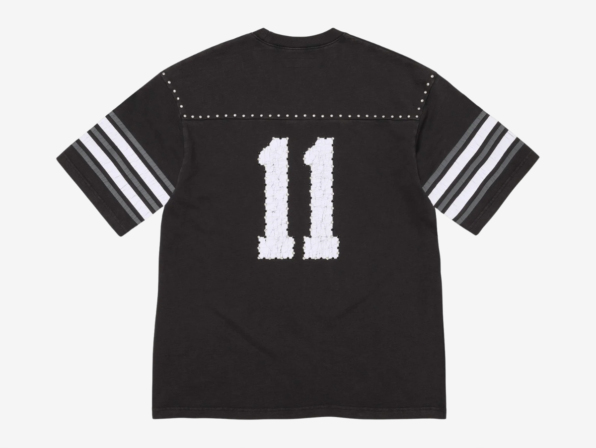 Supreme Studded Football Jersey Black