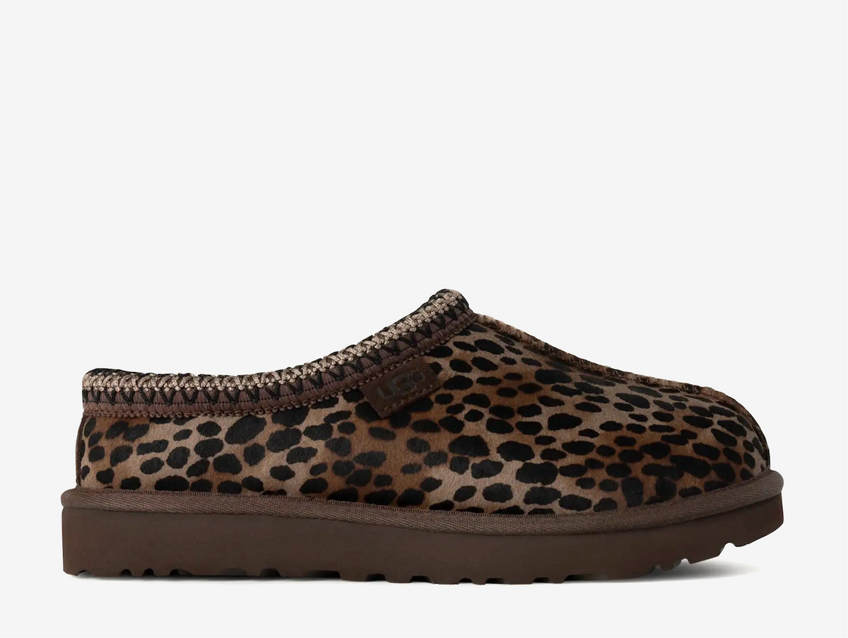 UGG Tasman Slipper II Caspian Burnt Cedar Leopard (W)