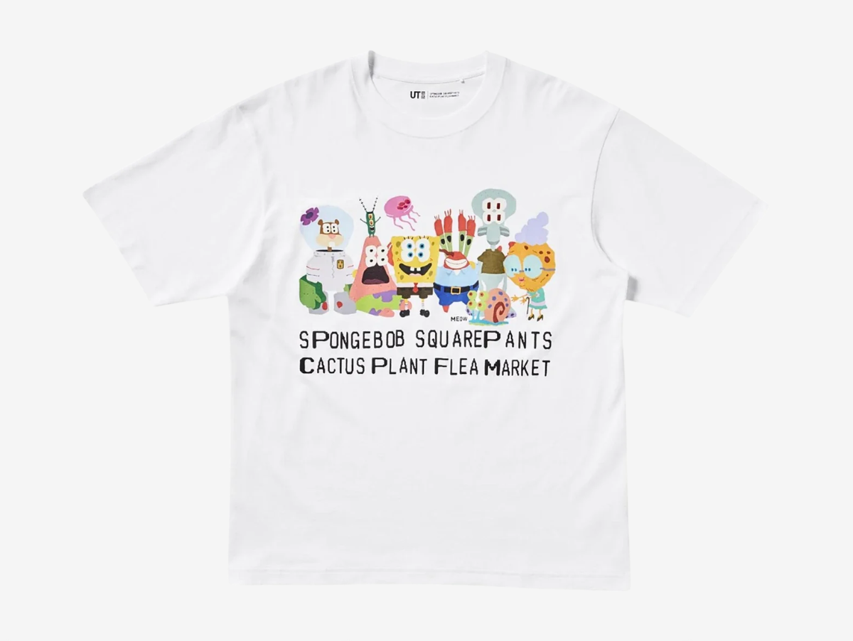 CPFM x Uniqlo Spongebob Squarepants UT Graphic II T-Shirt White