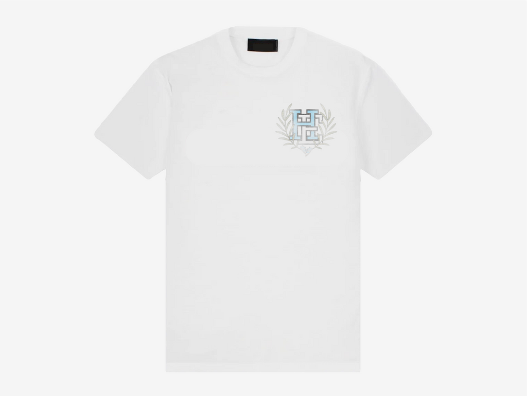 Hyped Economy Crest Logo T-Shirt White